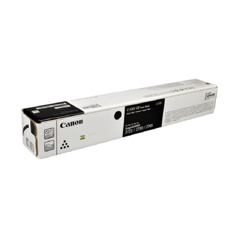 Toner Canon pour ImageRunner : IR 2725i / 2730i / 2745i (C-EXV63)