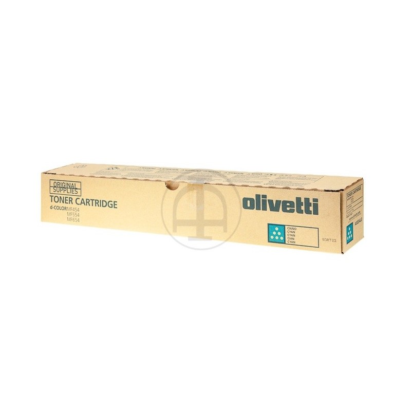 Cartouche Toner Cyan Olivetti pour D-Color MF454, MF554...