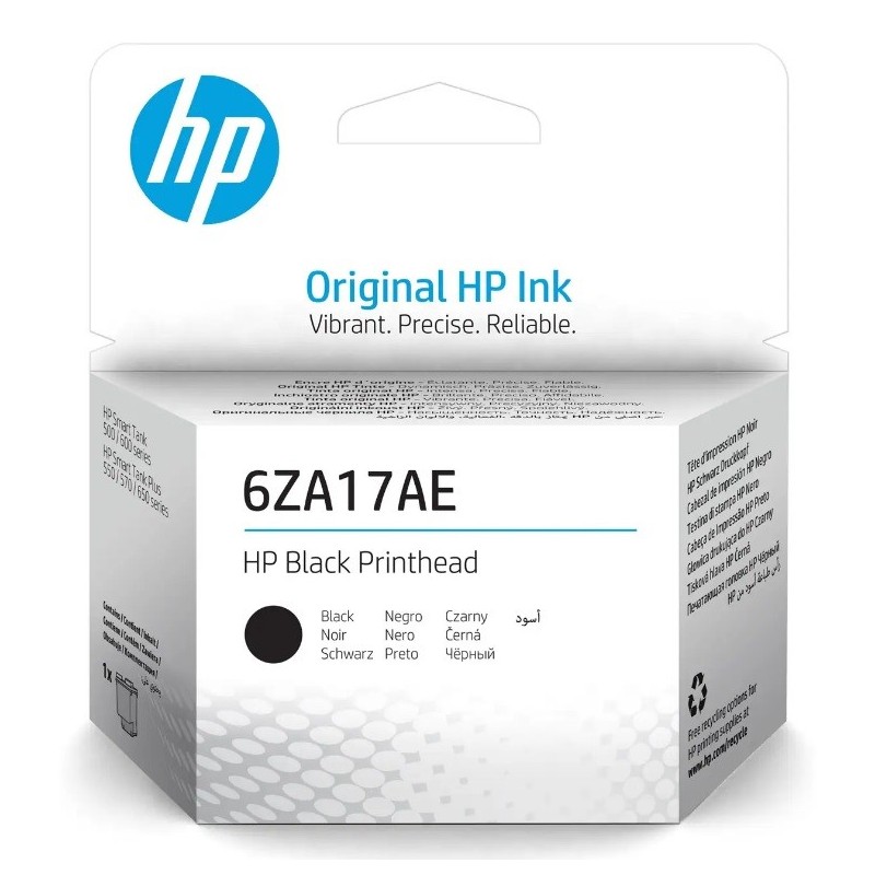 Tête d'impression Noir HP pour Smart TANK Plus 555