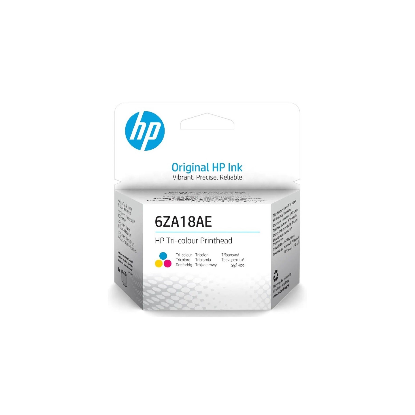 Tête d'impression Clouleur (C,M,Y) HP pour Smart TANK 555, ... 