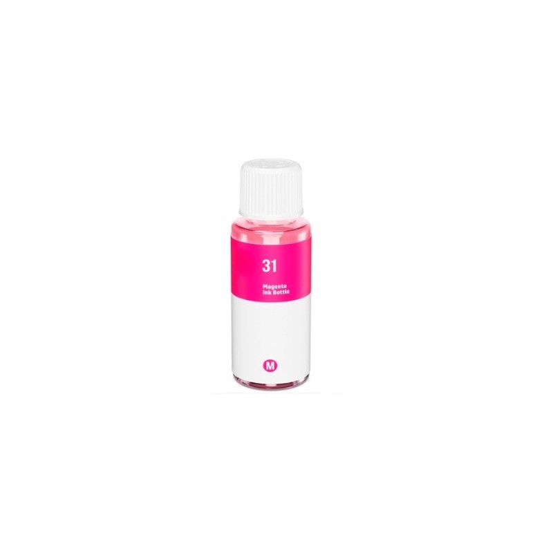 Bouteille d'encre Magenta Générique pour HP Smart TANK 555, ... (N°31)
