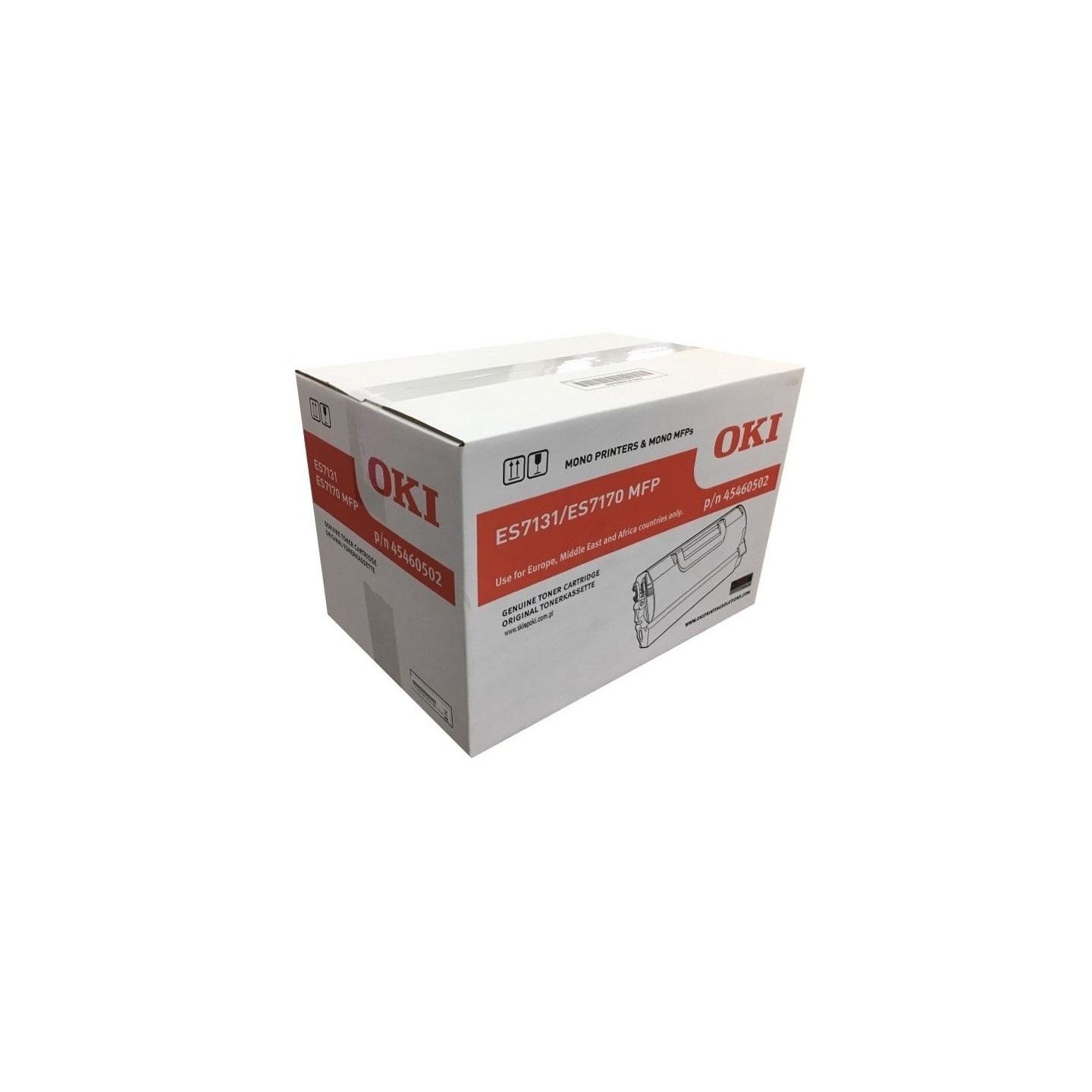 Toner noir Oki pour imprimante ES7131, ES7170 MFP