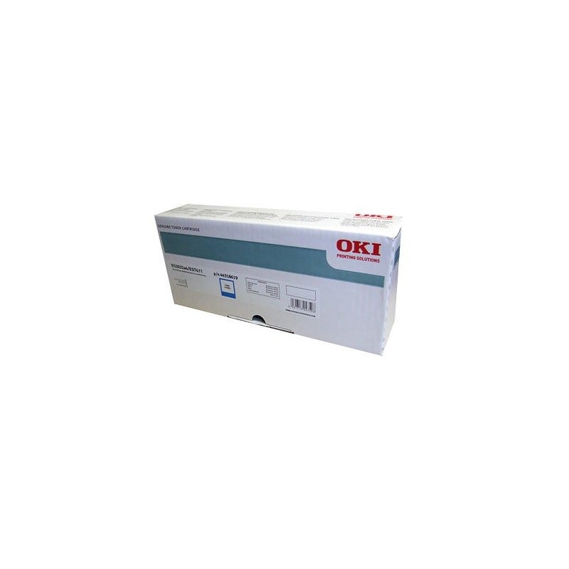Toner Cyan Oki pour imprimante ES7411, ES3022a4