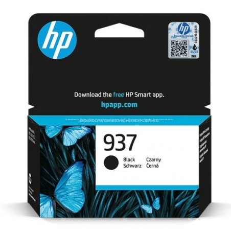 Cartouche Jet d'encre Haute Capacité HP N°937 Noir (1450 pages)