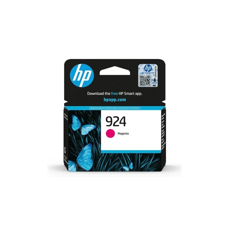 Cartouche Jet d'encre Magenta Capacité Standard HP N°924 (400 pages)