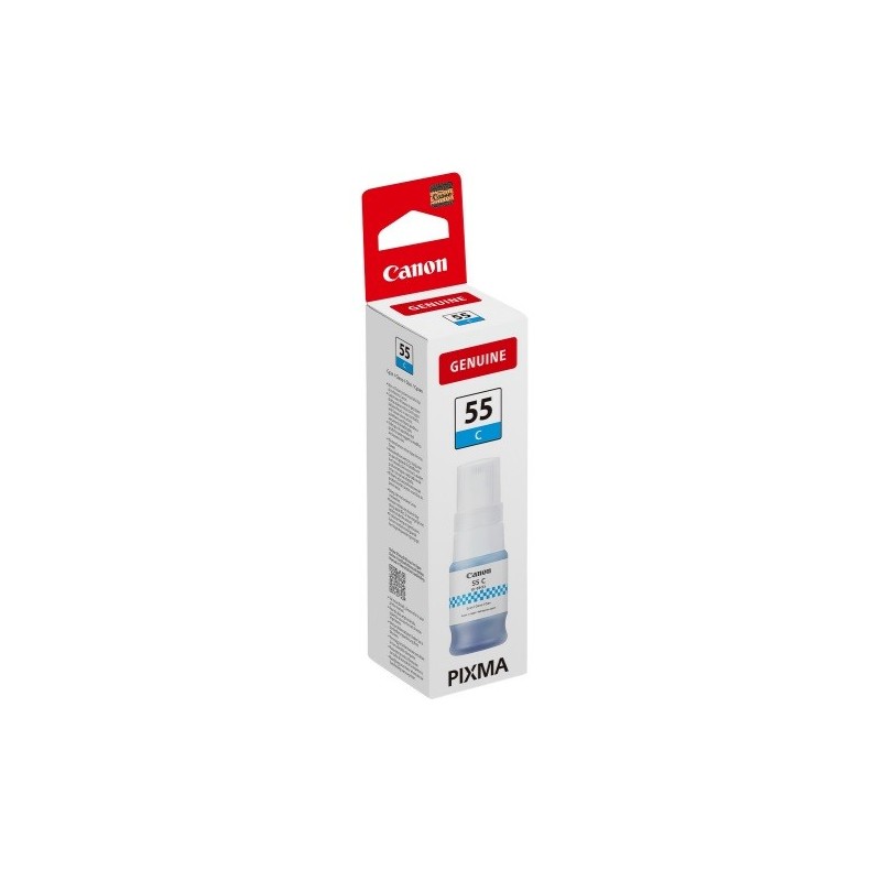 Cartouche d'encre Cyan Canon GI-55C pour MAXIFY GX1050...