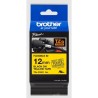 Cassette à ruban Brother pour étiqueteuse TZEFX631 originale – Noir sur Jaune, 12 mm de large