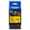 Cassette à ruban Brother pour étiqueteuse TZEFX641 originale – Noir sur Jaune, 18 mm de large