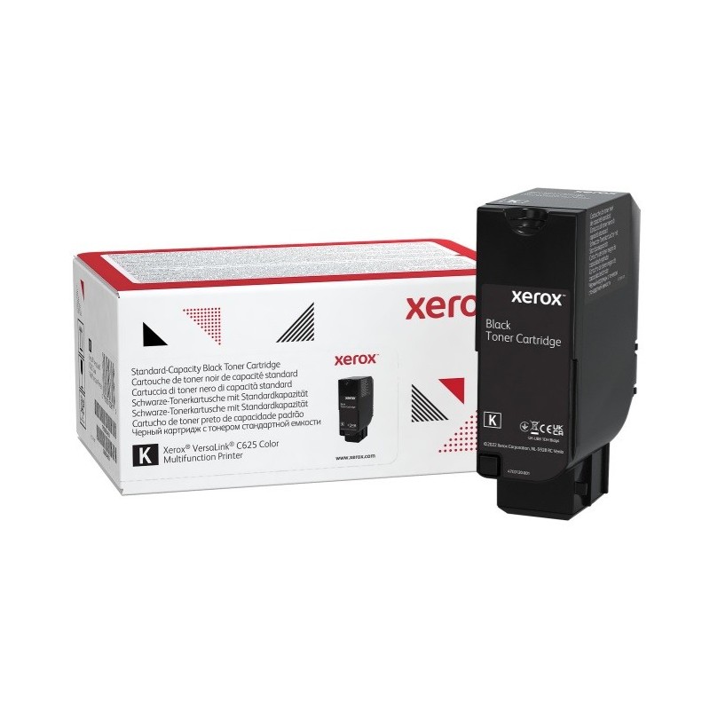 Cartouche de toner noir XEROX  pour VersaLink C625 - capacité standard (8 000 pages)