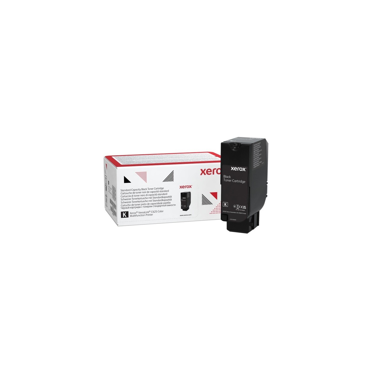 Cartouche de toner noir XEROX  pour VersaLink C625 - capacité standard (8 000 pages)