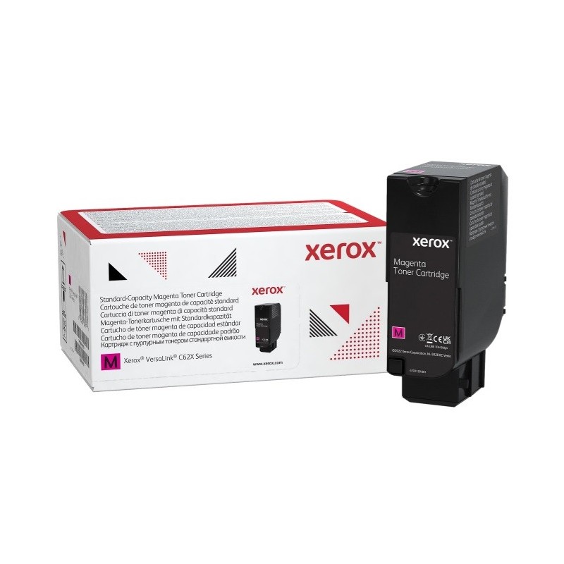 Cartouche de toner Magenta XEROX  pour VersaLink C625 - capacité standard (6 000 pages)