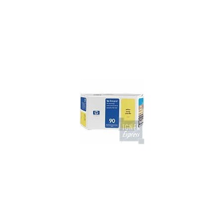 Cartouche jaune HP pour designjet 4000 ... (N°90), Toner Express : achat en ligne de Cartouche jaune HP pour designjet 4000 ... 