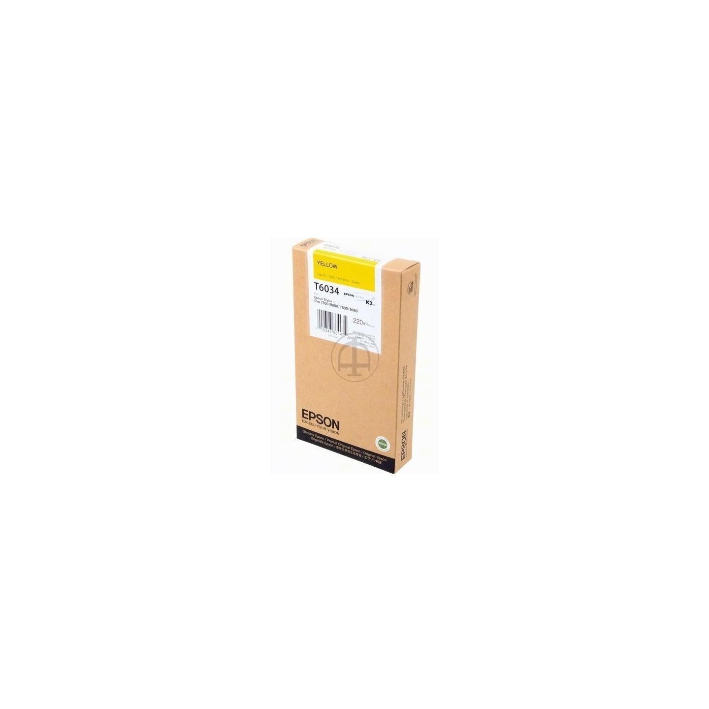 Encre pigment jaune haute capacité Epson pour SP 7800/9800, Toner Express : achat en ligne de Encre pigment jaune haute capacité