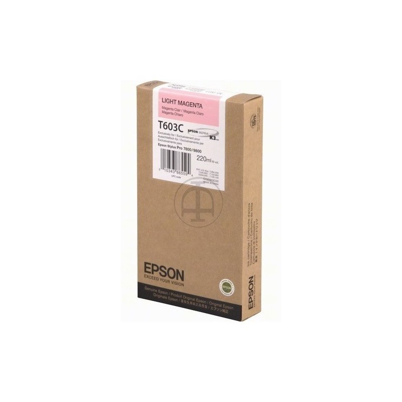 Encre pigment magenta clair haute capacité Epson pour SP 7800/9800, Toner Express : achat en ligne de Encre pigment magenta clai