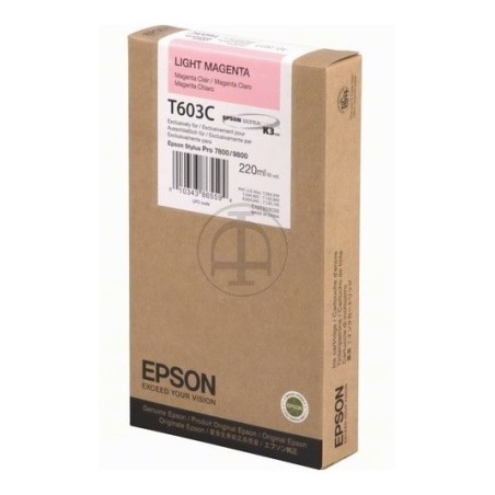 Encre pigment magenta clair haute capacité Epson pour SP 7800/9800, Toner Express : achat en ligne de Encre pigment magenta clai