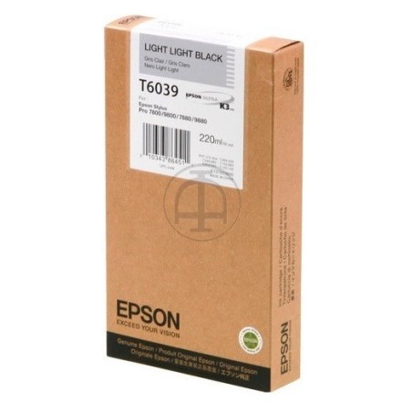 Encre pigment gris clair haute capacité Epson pour SP 7800/9800/9880, Toner Express : achat en ligne de Encre pigment gris clair