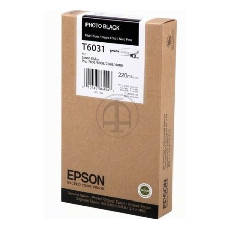 Encre pigment noir Mat Epson pour SP74/78/94/98 haute capacité, Toner Express : achat en ligne de Encre pigment noir Mat Epson p