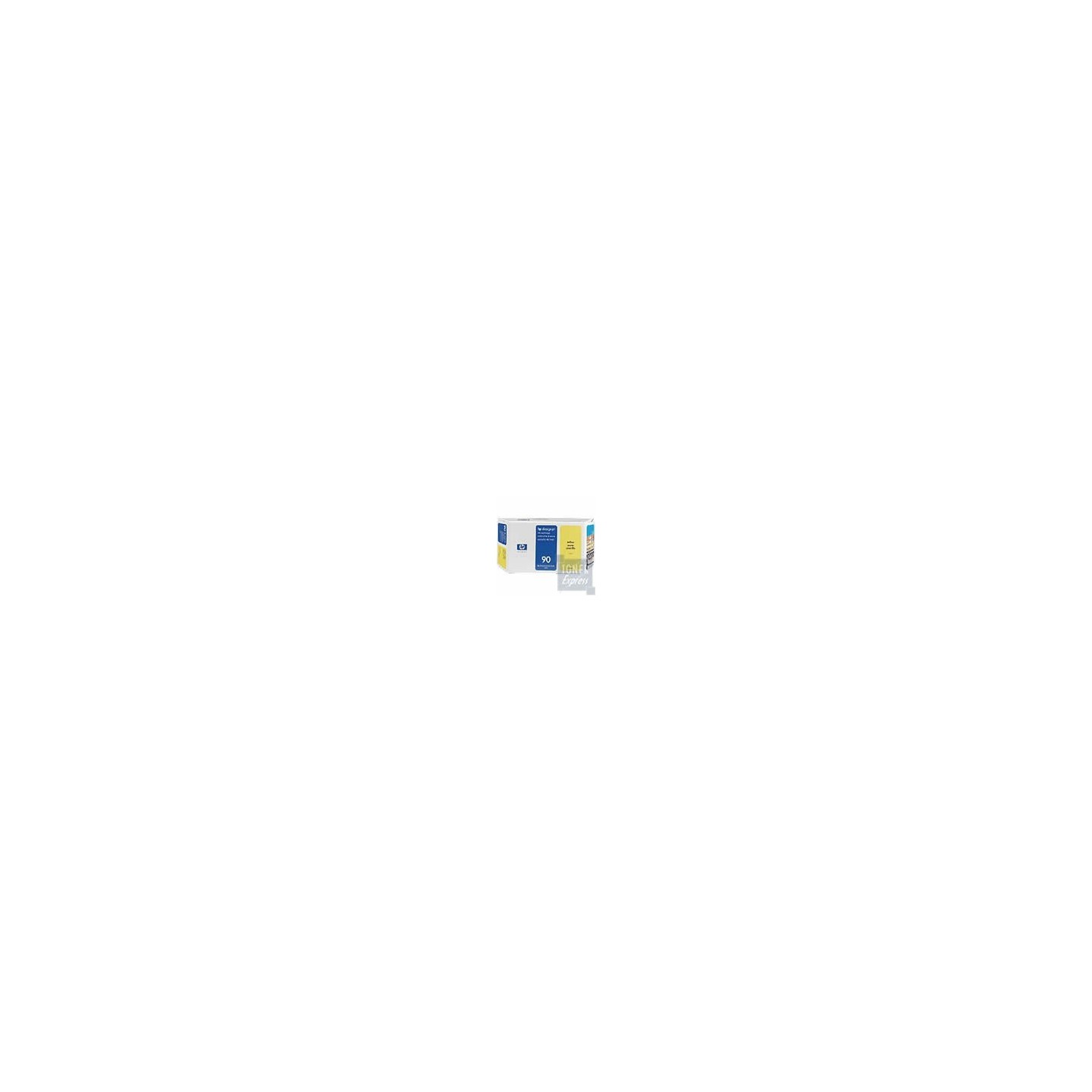 Cartouche jaune HP haute capacité pour designjet 4000 ... (N°90), Toner Express : achat en ligne de Cartouche jaune HP haute cap
