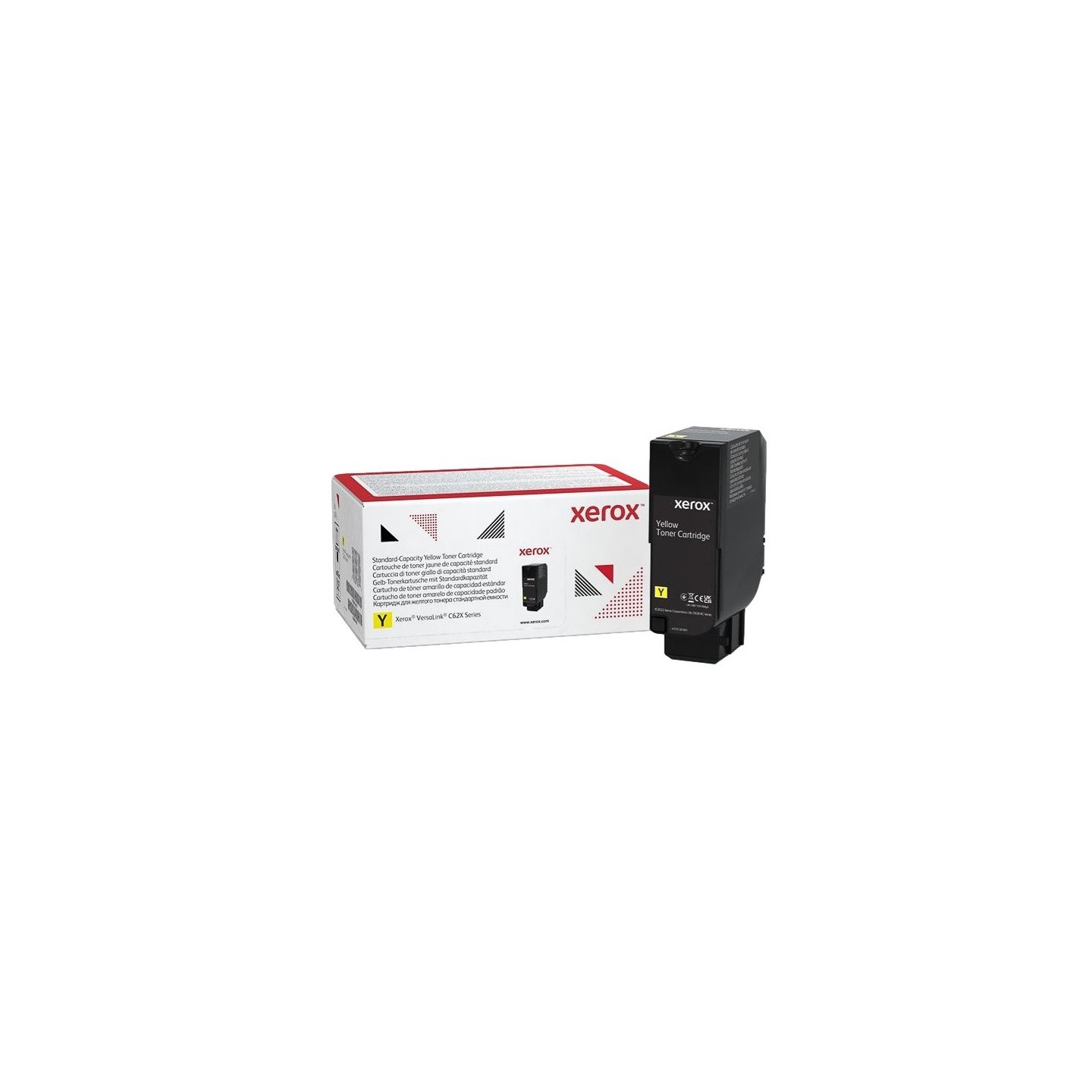 Cartouche de toner Jaune XEROX  pour VersaLink C625 - haute capacité (16 000 pages)