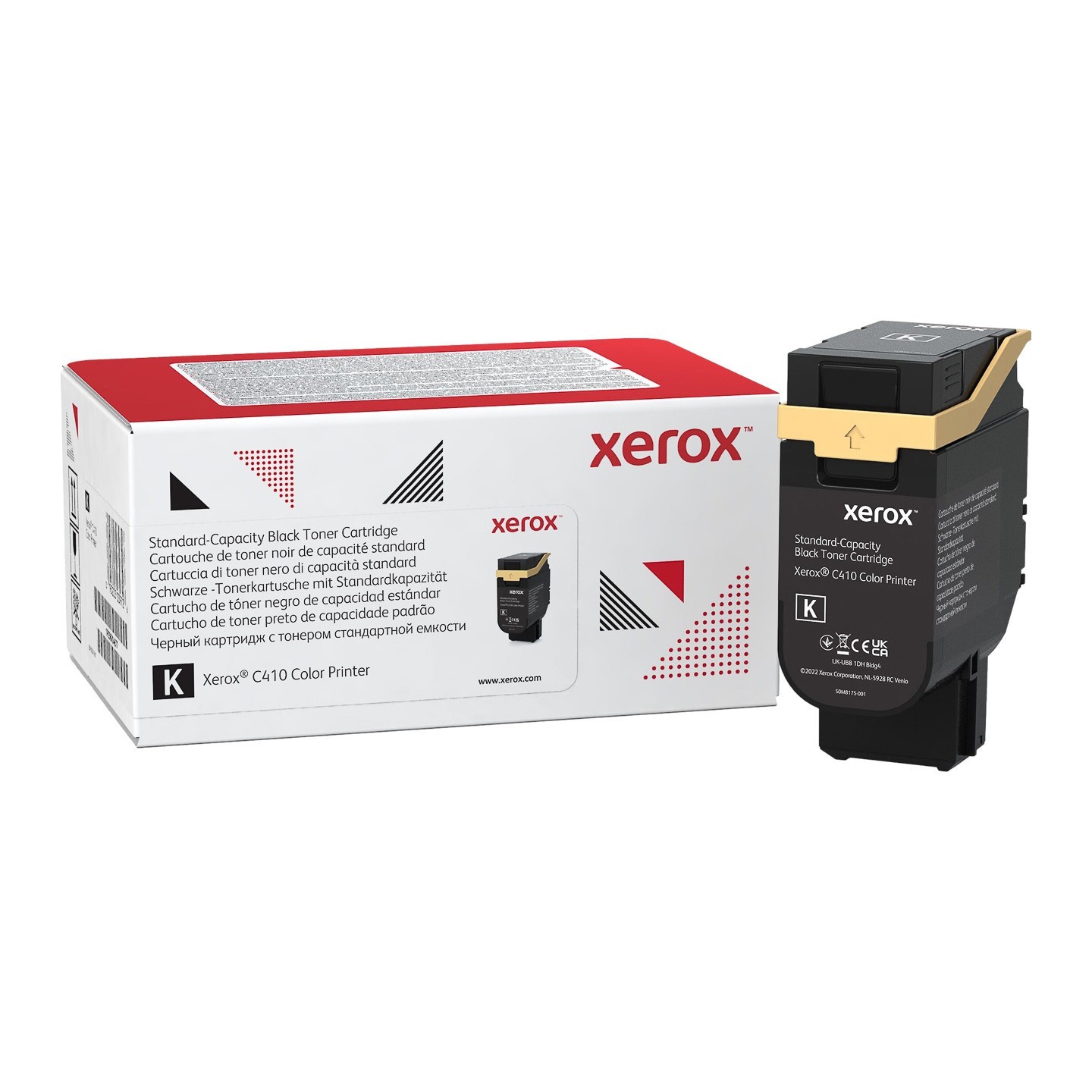 Cartouche de toner noir XEROX  pour VersaLink C410/C415 - haute capacité (2 400 pages)