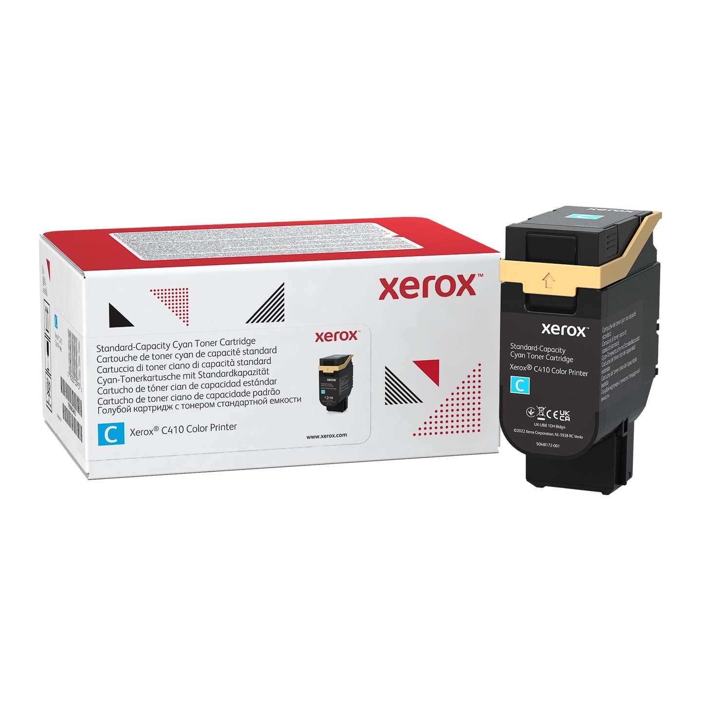 Cartouche de toner cyan XEROX  pour VersaLink C410/C415 (2 000 pages)