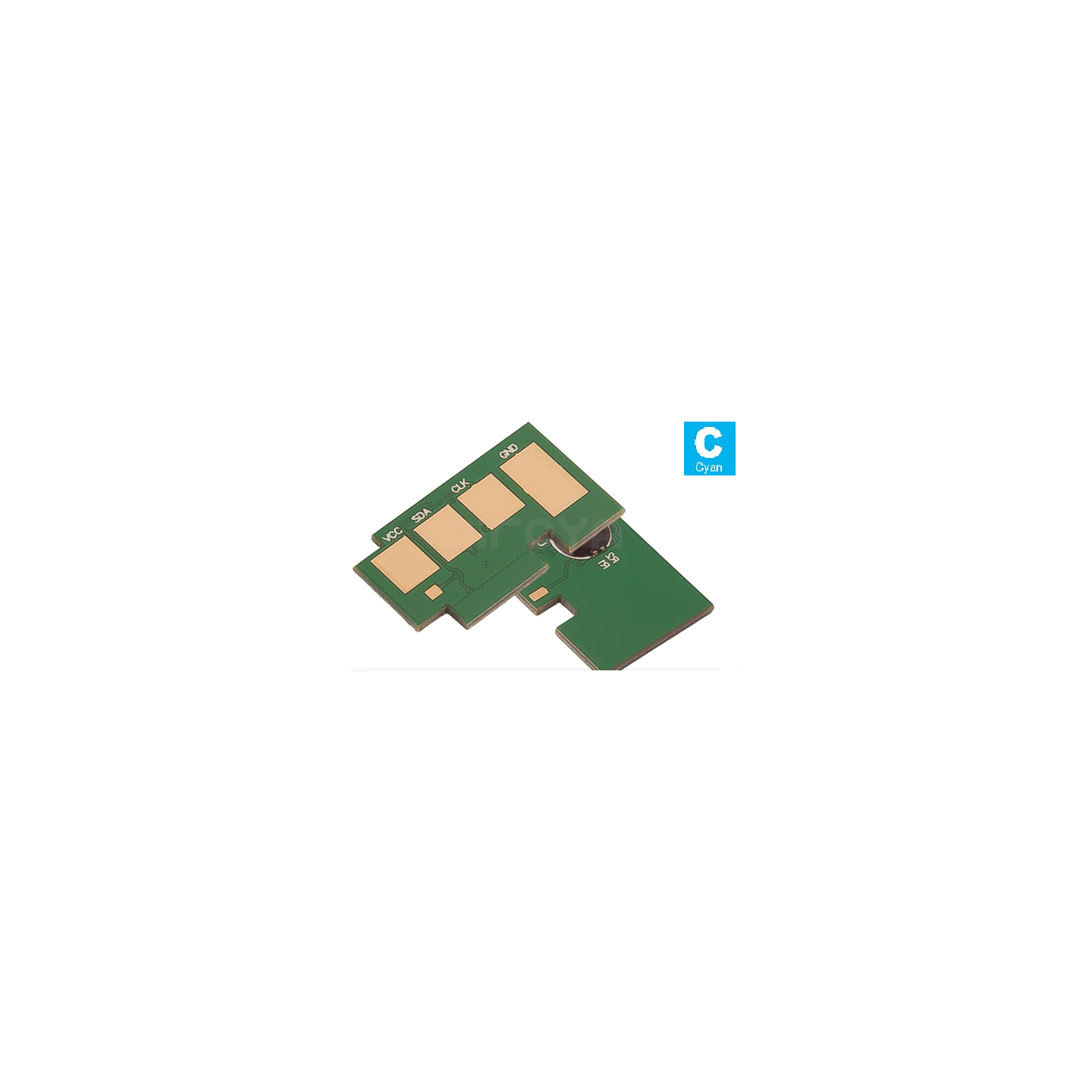 Puce générique du Toner Cyan pour Samsung CLP 415...