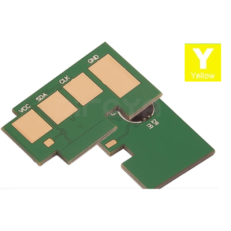 Puce générique du Toner Jaune pour Samsung CLP 415...