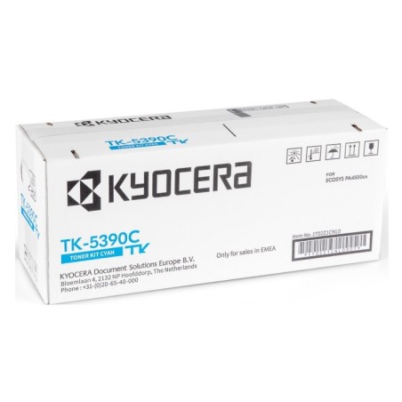 Toner Cyan Kyocéra pour ECOSYS PA4500cx ... (TK-5390C)