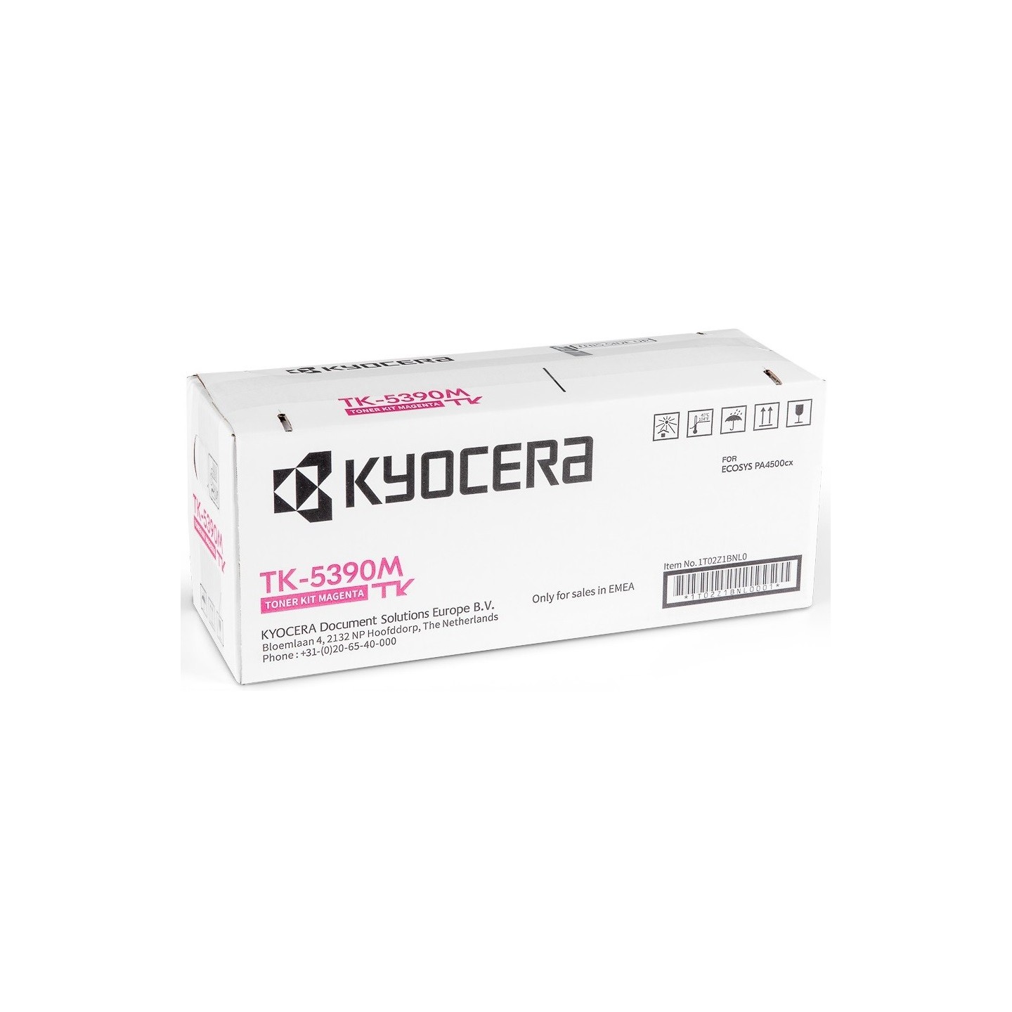 Toner Magenta Kyocéra pour ECOSYS PA4500cx ... (TK-5390M)