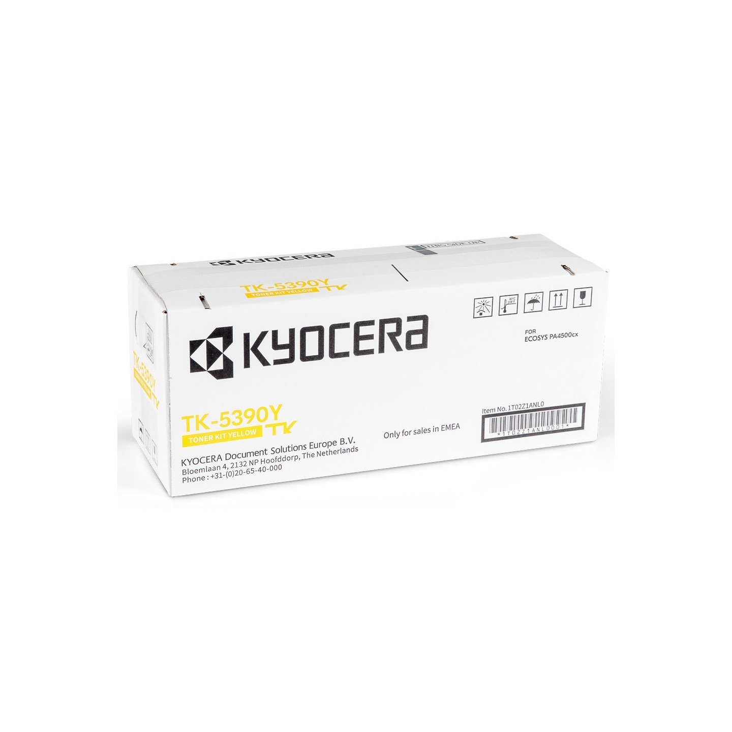 Toner Jaune Kyocéra pour ECOSYS PA4500cx ... (TK-5390Y)