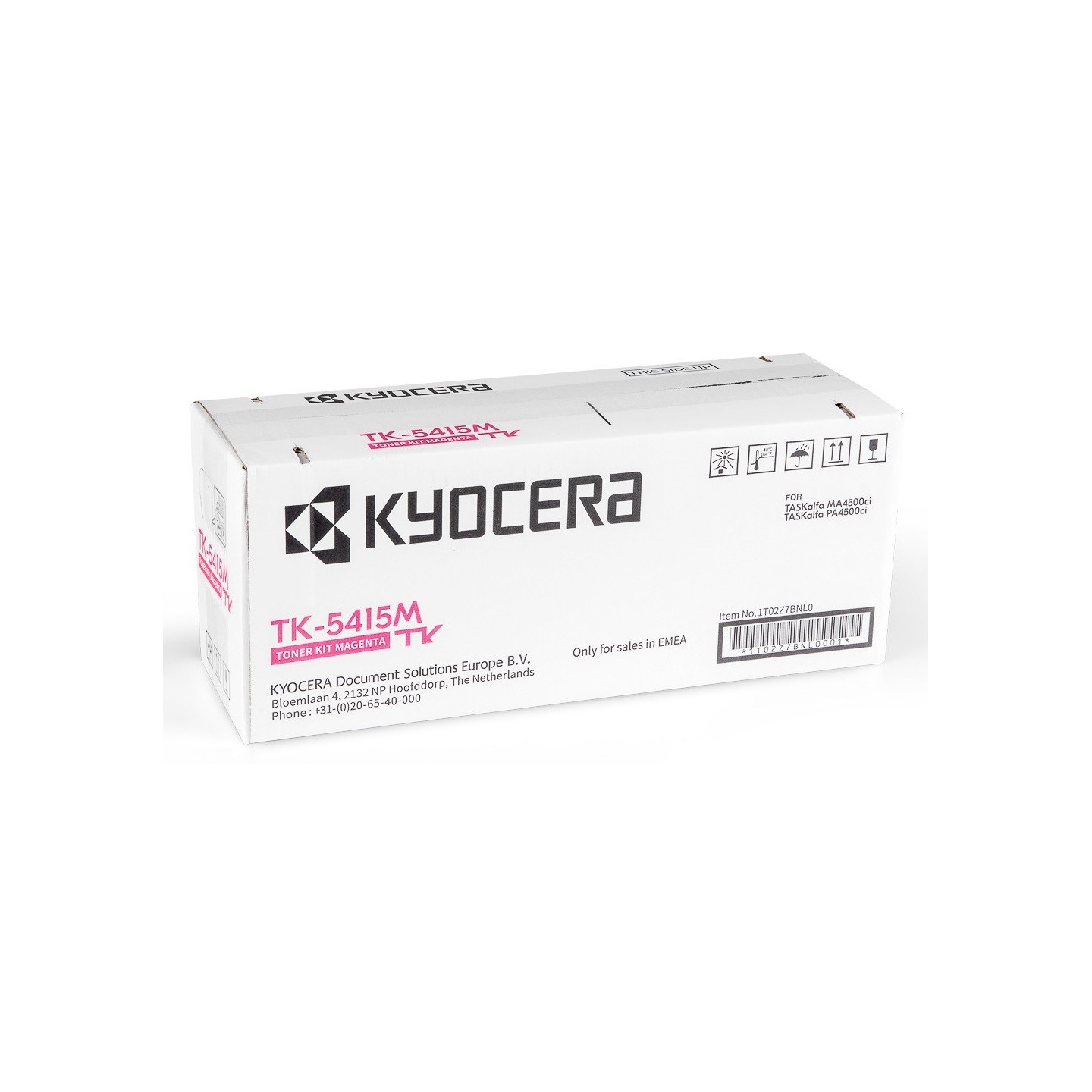 Toner Magenta Kyocéra pour ECOSYS MA4500ci ... (TK-5415M)
