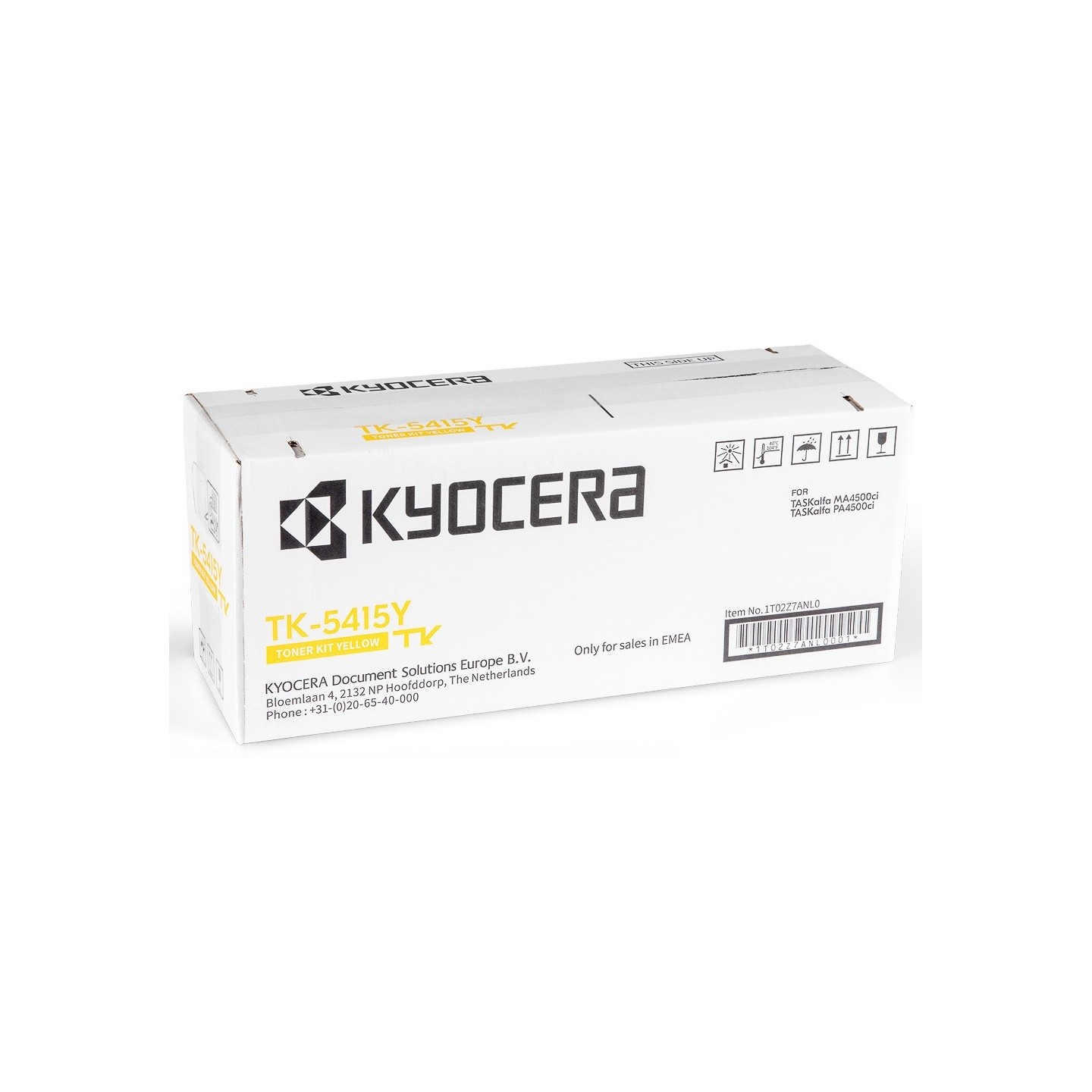 Toner Jaune Kyocéra pour ECOSYS MA4500ci ... (TK-5415Y)