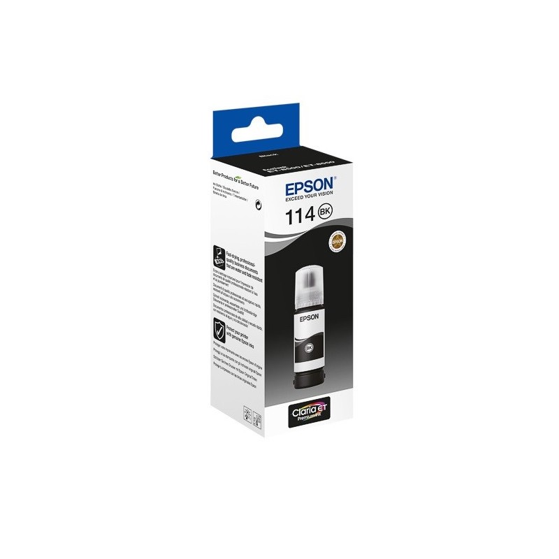 Cartouche Noir Epson pour EcoTank  ET-8500, ... (114)