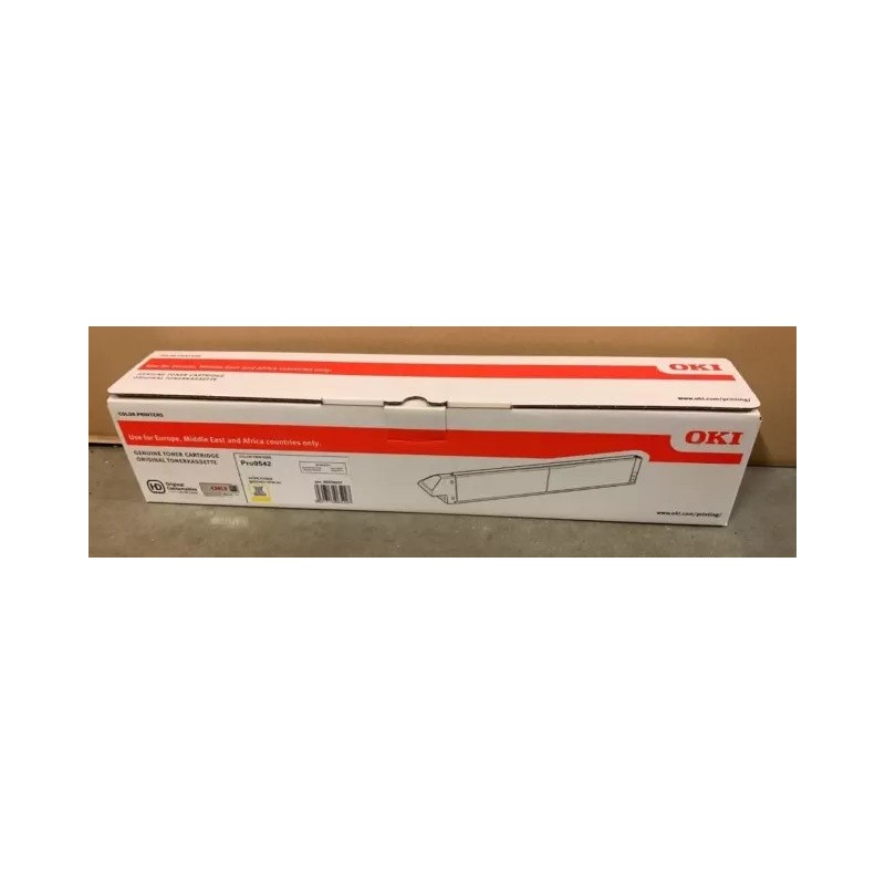 Cartouche Toner Jaune OKI pour Pro9542dn