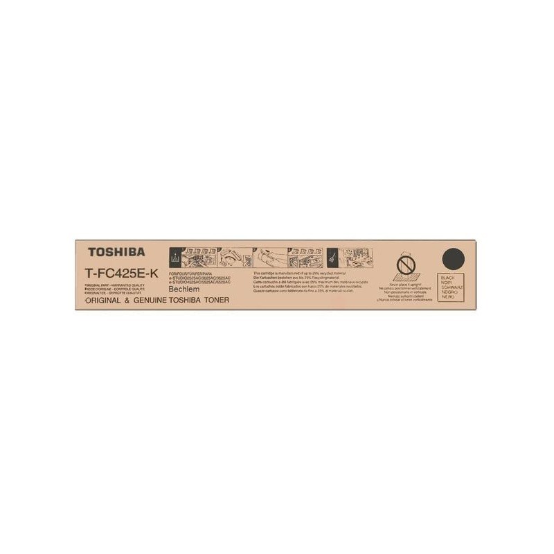 Toner noir Toshiba pour E-studio 2525AC / 3025AC / 2550C / 4525AC (T-FC425EK)
