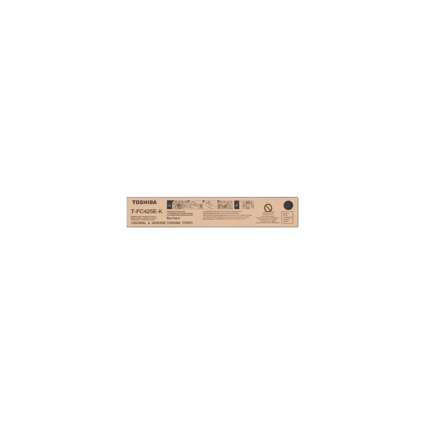 Toner noir Toshiba pour E-studio 2525AC / 3025AC / 2550C / 4525AC (T-FC425EK)