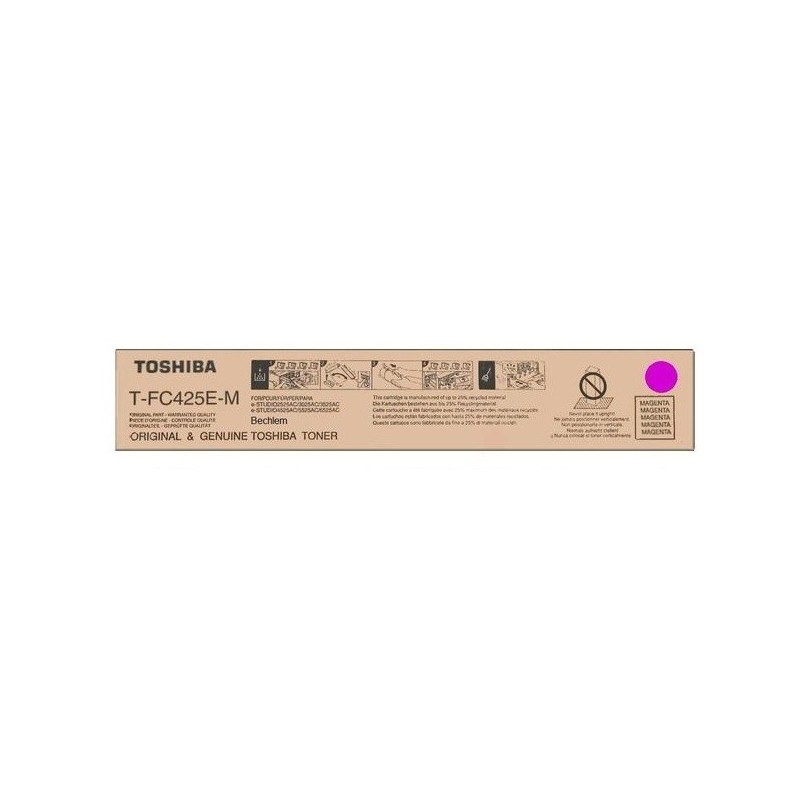 Toner Magenta Toshiba pour E-studio 2525AC / 3025AC / 2550C / 4525AC (T-FC425EM)