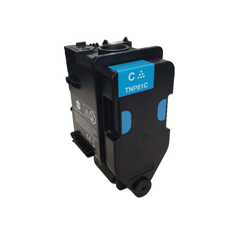 Toner Cyan générique pour Konica-Minolta Bizhub C3300i (TNP81C)