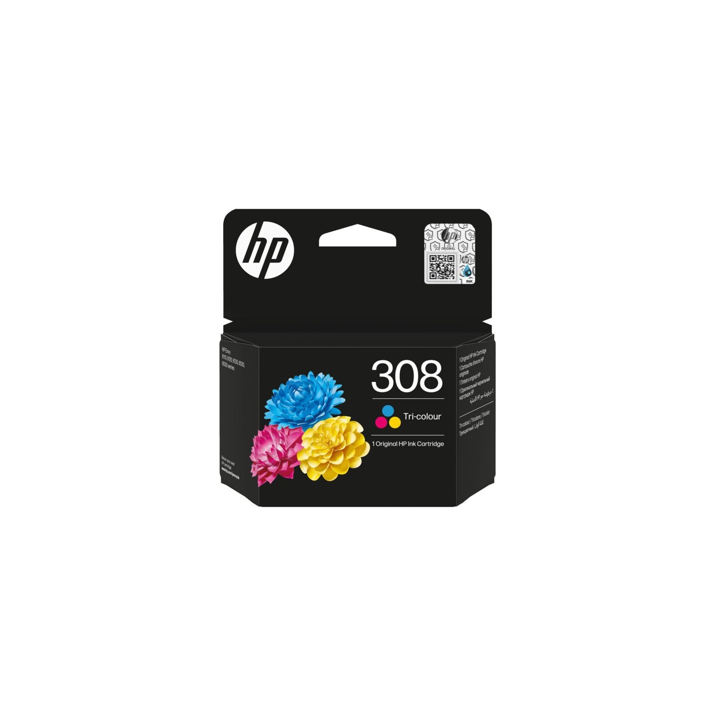 Cartouche d'encre Couleur HP pour ENVY 6110/ 6120 ....  (N°308)