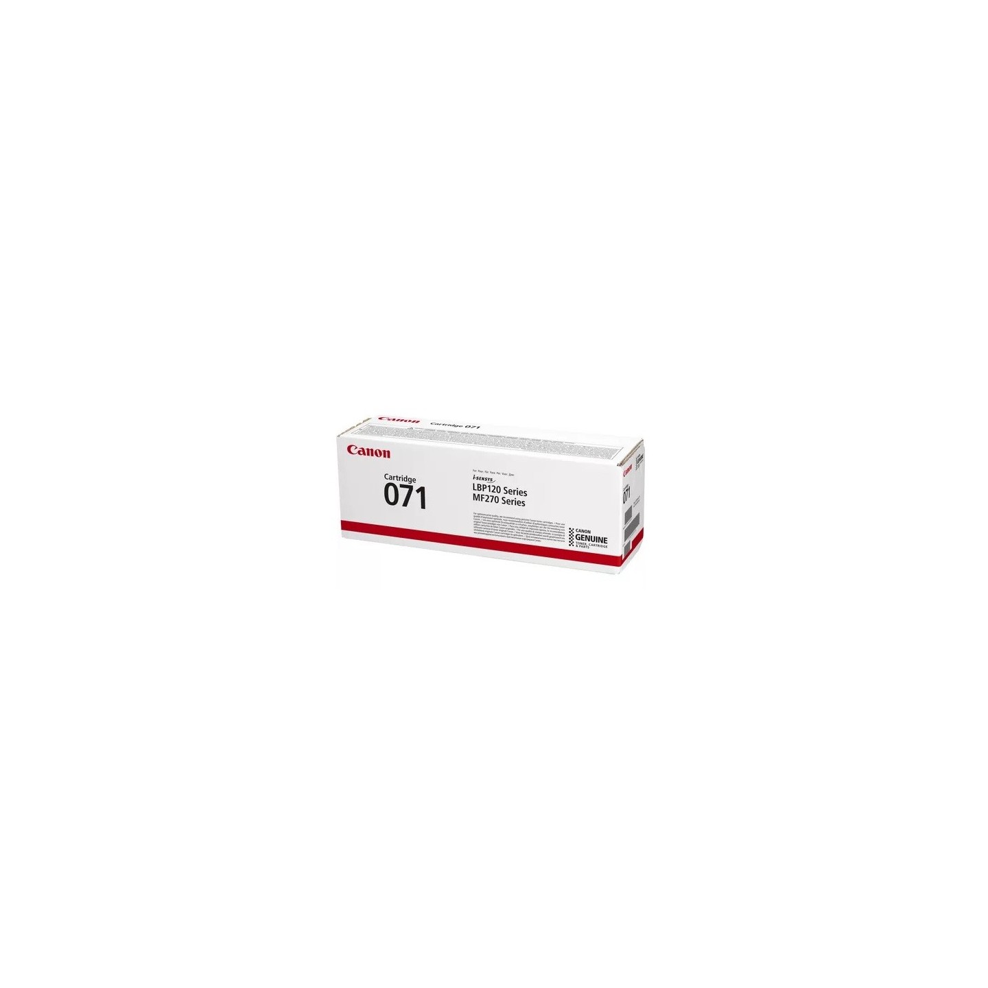 Toner Noir pour Canon I-Sensys MF275dw / MF272dw / LBP246dw.... (071)