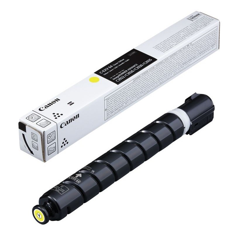 Cartouche Toner Jaune Canon pour imageRunner Advance DX C3930i/ 3900 Series ....(C-EXV64)