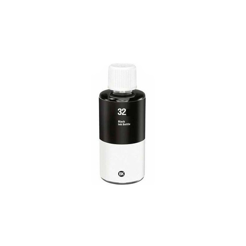 Bouteille d'encre Noir Générique pour HP Smart TANK 555, ... (N°32XL)