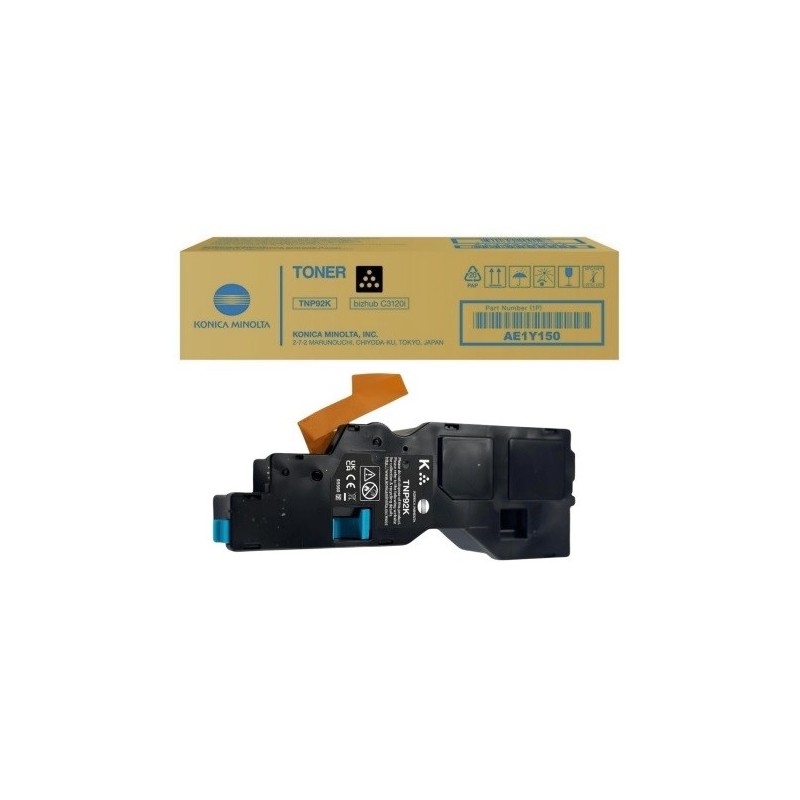 Toner Noir Konica-Minolta Bizhub C3120i (TNP92K)