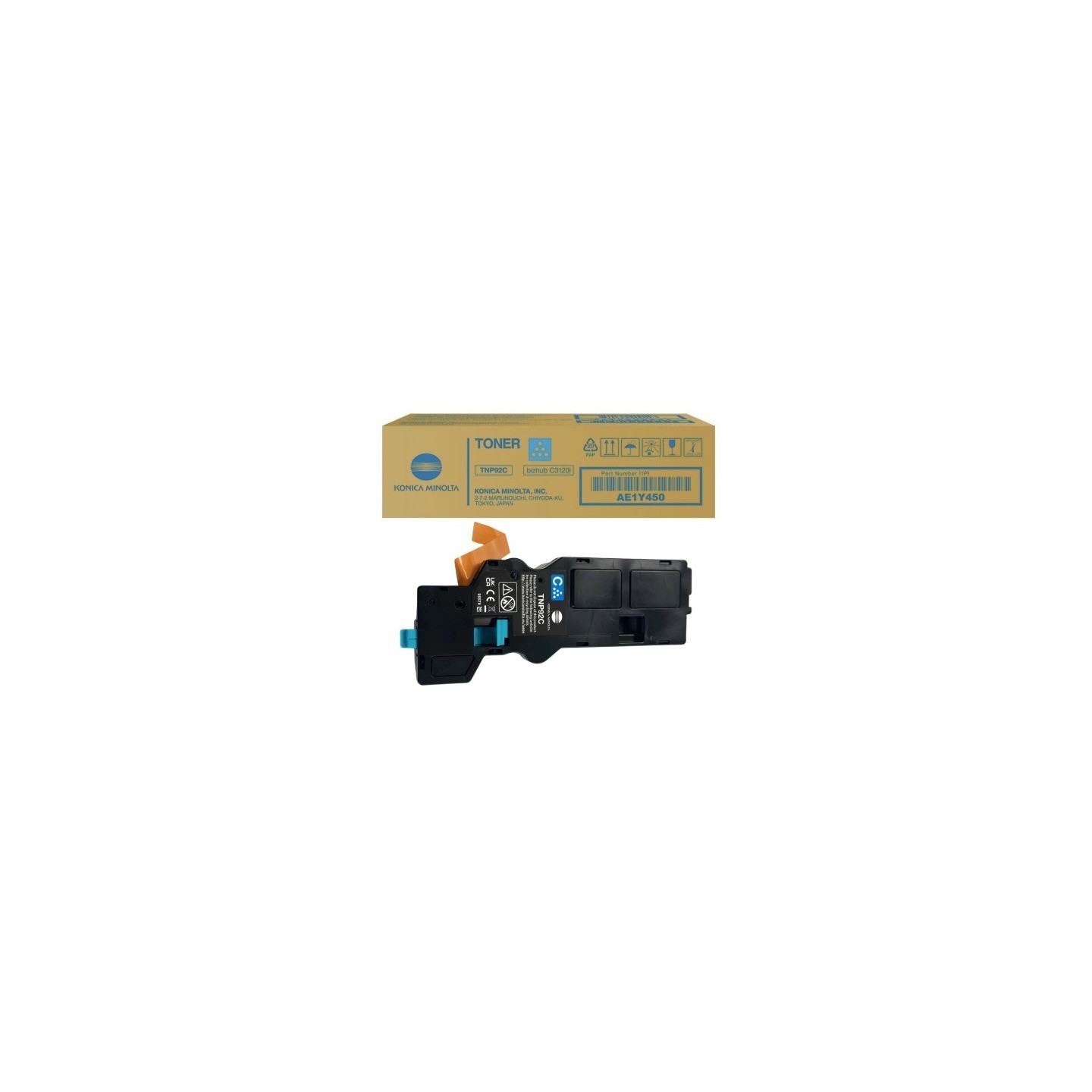 Toner Cyan Konica-Minolta Bizhub C3120i (TNP92C)