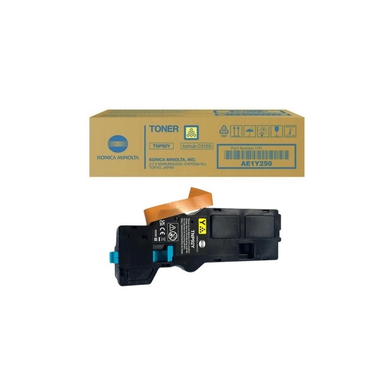 Toner Jaune Konica-Minolta Bizhub C3120i (TNP92Y)