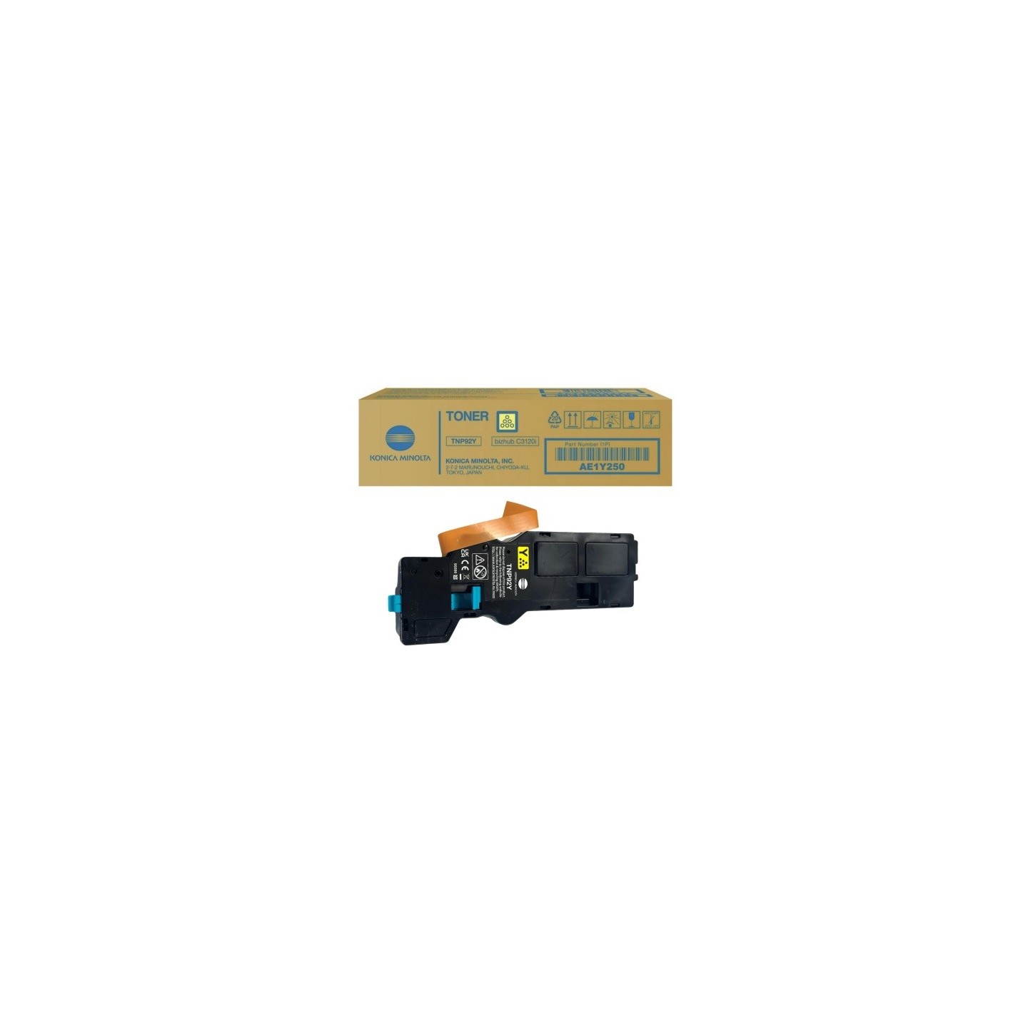 Toner Jaune Konica-Minolta Bizhub C3120i (TNP92Y)