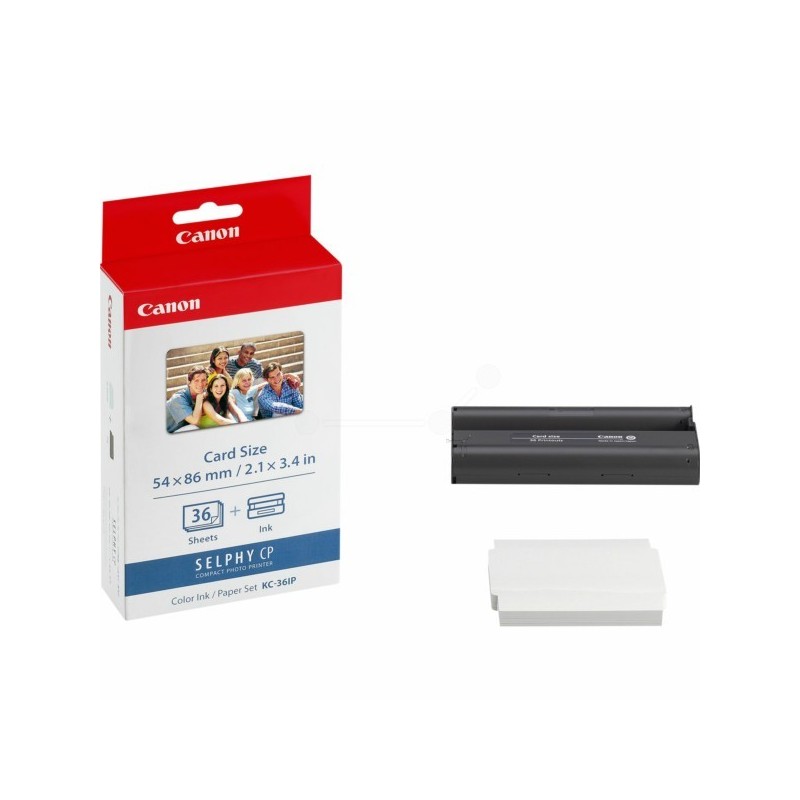 Encre + papier Canon KC-36IP pour Selphy CP900, CP1300, CP1500, ...