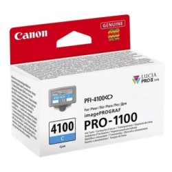 Cartouche Cyan Canon pour IMAGEPROGRAF PRO 110/ PRO 1100 GB(PFI-4100C)