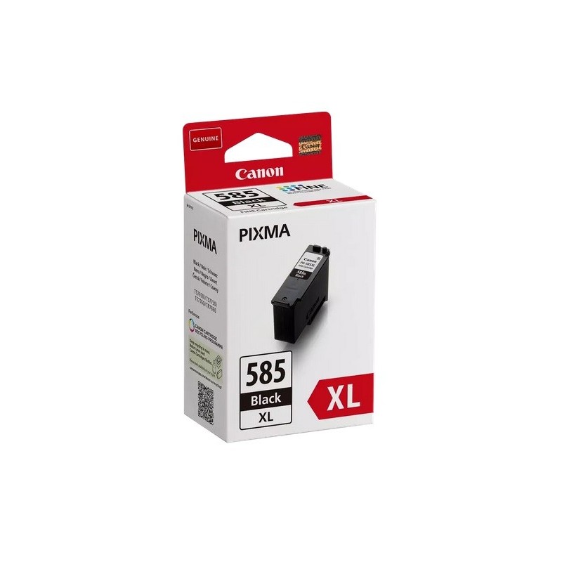 Cartouche noire haute capacité Canon pour Pixma PIXMA TS 7640I/ 7650I/ 7740I/ 7750I (PG-585BKXL)