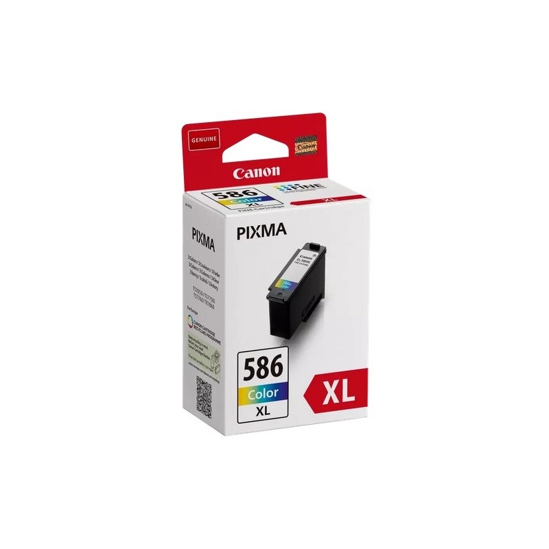 Cartouche Couleur Haute Capacité Canon pour Pixma PIXMA TS 7640I/ 7650I/ 7740I/ 7750I (CL-586XL)